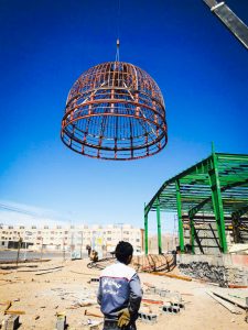 ساخت گنبد مدل مسجدالنبی